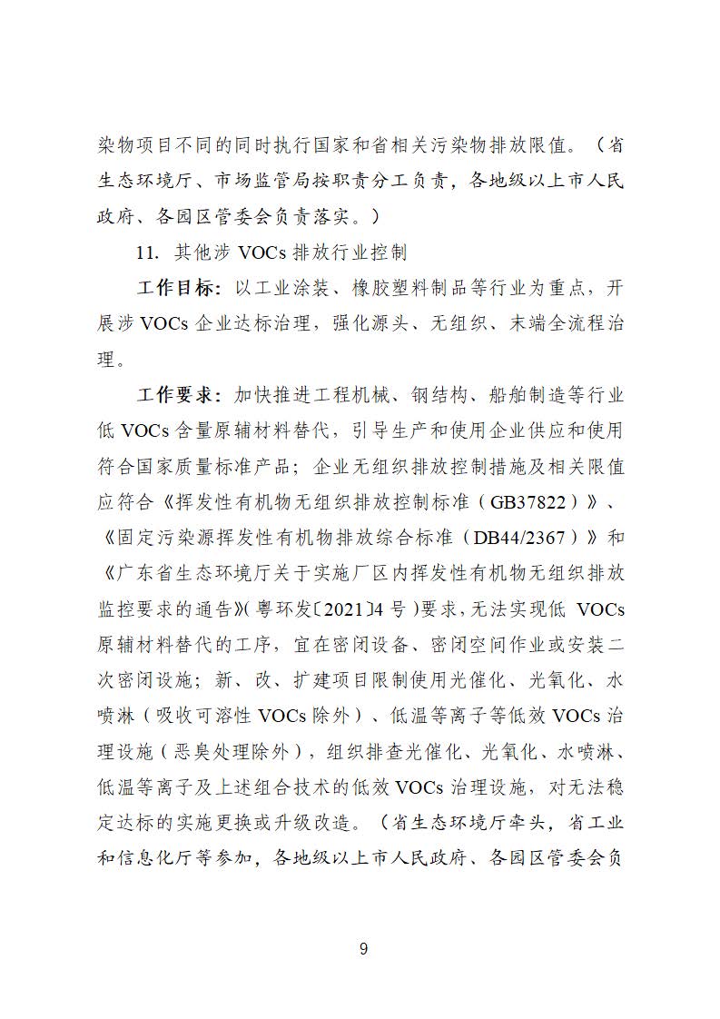廣東省臭氧污染防治（氮氧化物和揮發性有機物協同減排）實施方案（2023-2025年）_頁面_09